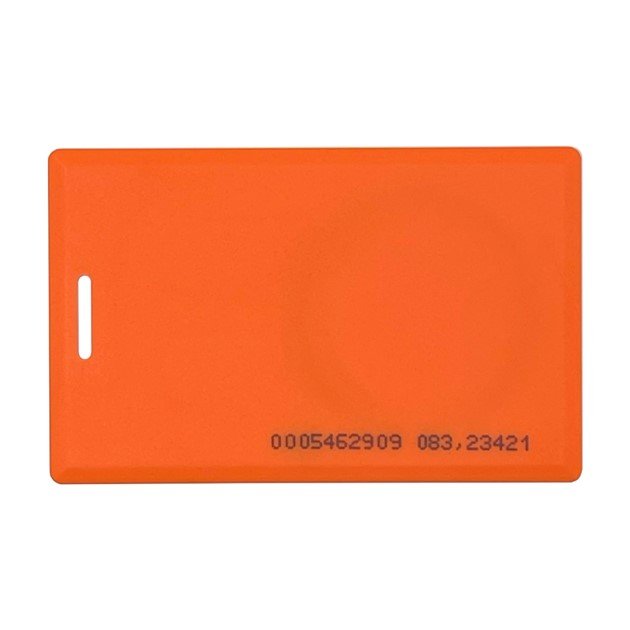 EM-Marine CLAMSHELL ORANGE (толстая) с номером (12064)