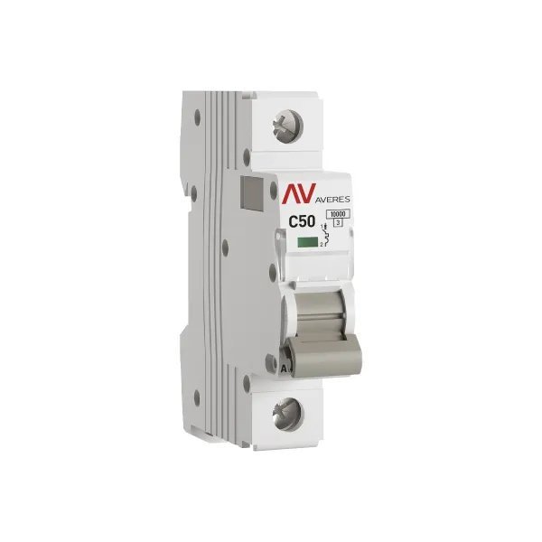 AV-10 1P 50A (C) 10kA AVERES (mcb10-1-50C-av)