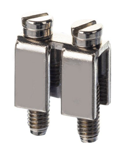 Перемычка винтовая, для клемм на 2.5 кв.мм, 2-х полюсная (IBF-2-5)