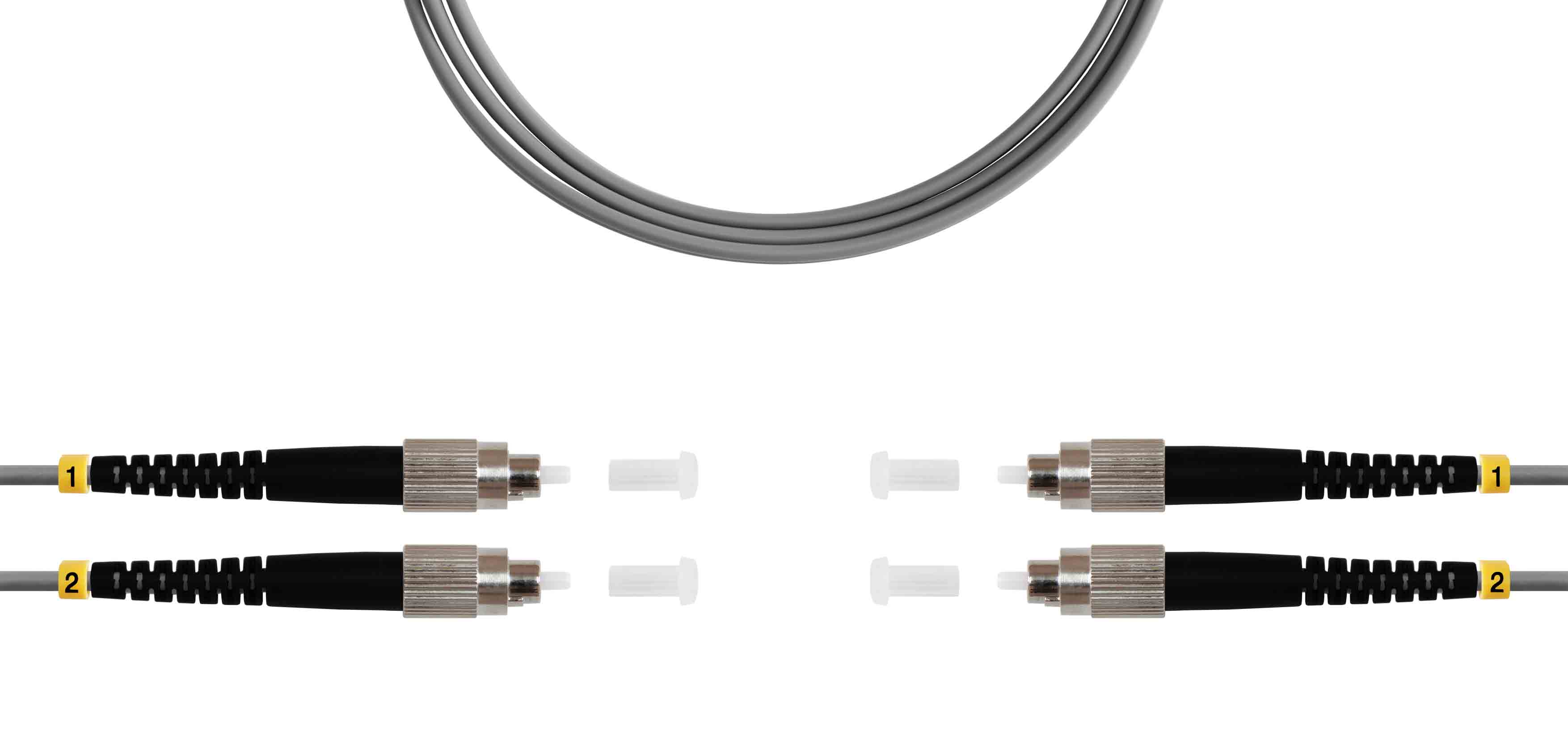 Патч-корд ВО MM(OM1), FC/UPC-FC/UPC, 3.0мм, duplex, LSZH, 5м (09-12094)
