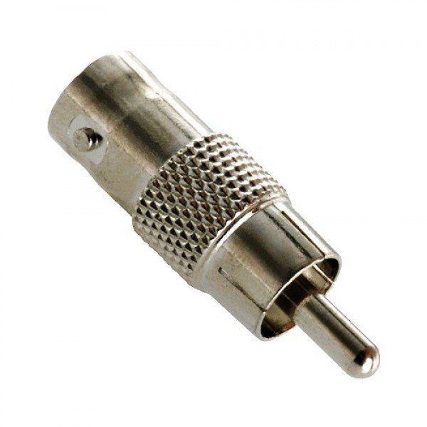 BNC (гнездо)-RCA (штекер) коннектор