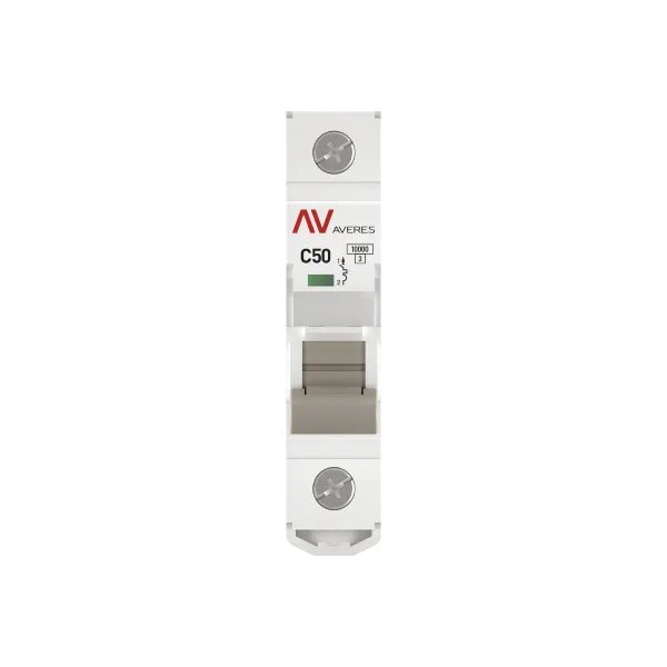 AV-10 1P 50A (C) 10kA AVERES (mcb10-1-50C-av)