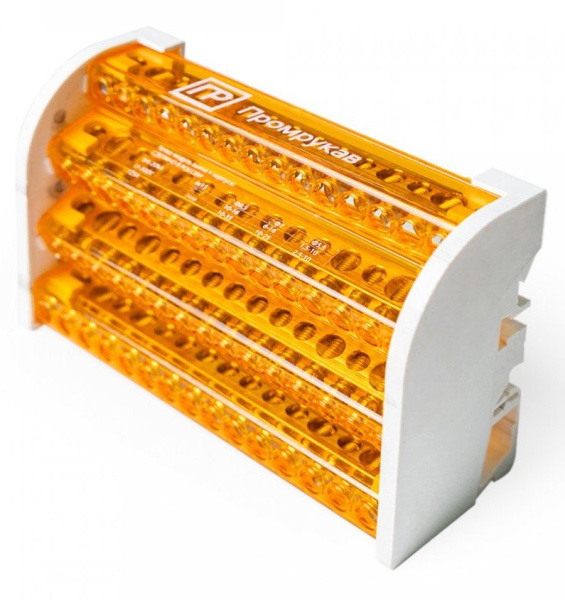 Шина на DIN-рейку в корпусе (кросс-модуль) 4х15 (PR08.32834)