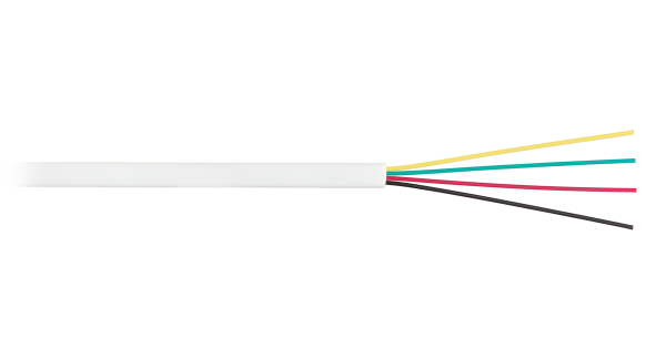 NIKOLAN, 4pair, Patch, In, PVC (NKL 2026A-WT)