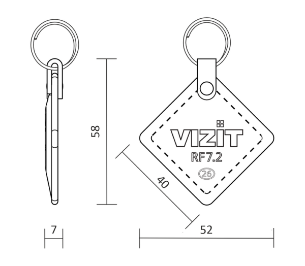 VIZIT-RF7.2 black