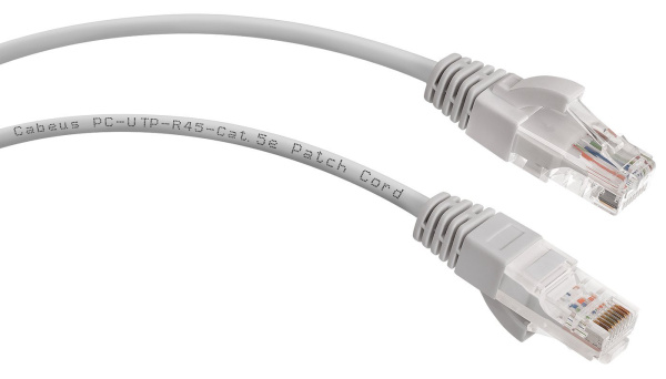 PC-UTP-RJ45-Cat.5e-0.15m (8984c), серый