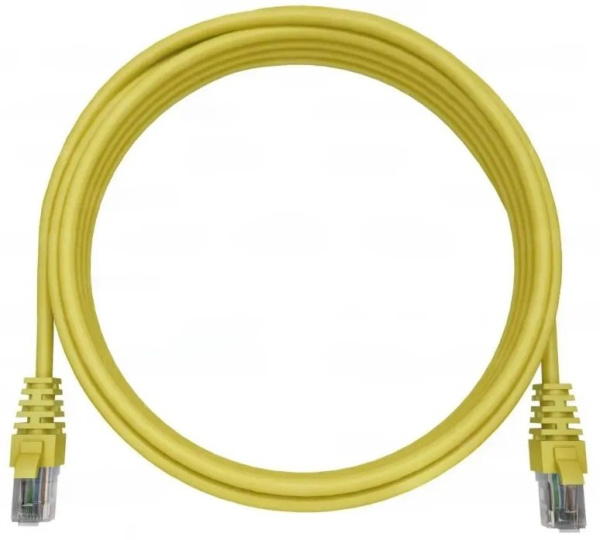 NTSS-PC-UTP-RJ45-5e-0.3-LSZH-YL UTP RJ-45 кат.5E 0.3м желтый