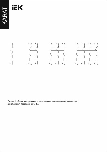 ВА47-100 2P D 10А 10кА KARAT (MVA40-2-010-D)