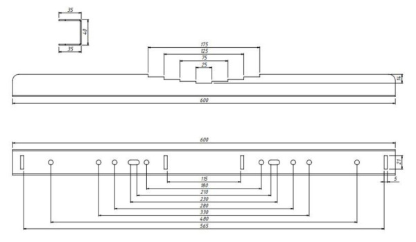 Комплект адаптеров Mastermann 600 для крепления на опоре