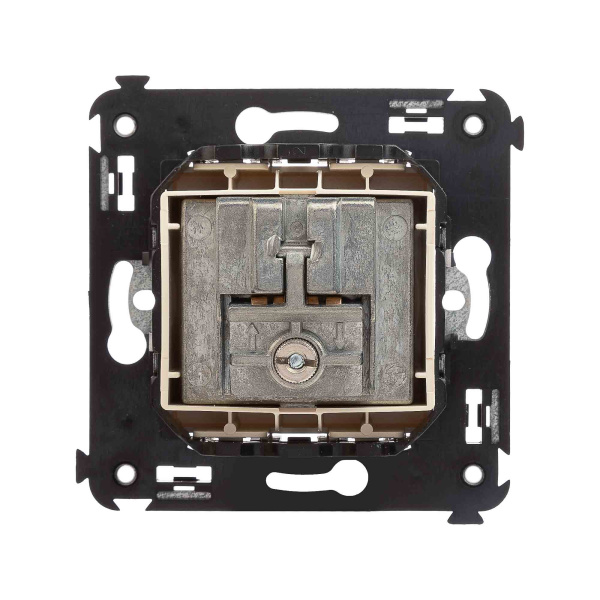 Розетка TV-FM-SAT в стену, Avanti, ванильная дымка (4405533)